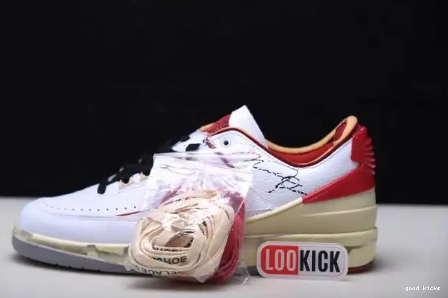 Low Red White 2 Off-White Jordan SP DJ4375-106 Retro 0617